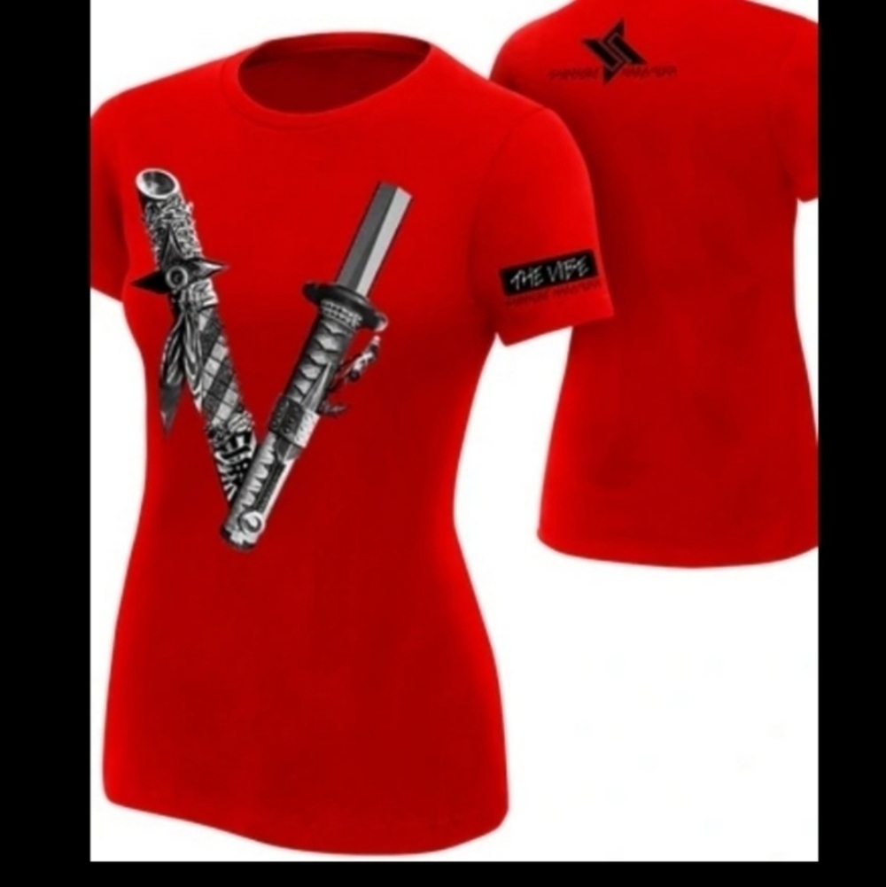 🌻WWE | Shinsuke Nakamura "The Vibe" Women's Authentic T-Shirt size M